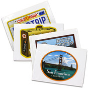 Vacation Theme Window Clings Wholesale Bulk