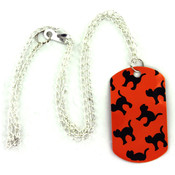 Halloween Dog Tag Necklace