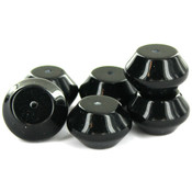 Large Black Resin Beads Wholesale Bulk