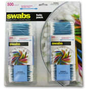 Cotton Swabs Twin Pack 500