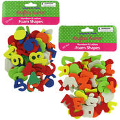 Number/Letters Foam Shapes