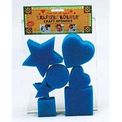 Craft Sponges Asst. Shapes