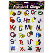 Alphabet Window Clings Wholesale Bulk