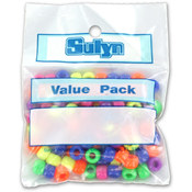 Pony Beads, Assorted Colors Wholesale Bulk