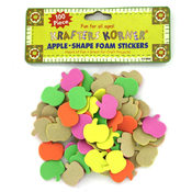 Foam Apple Stickers 100 Piece