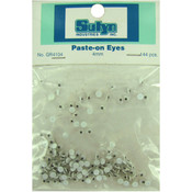 144 Pc 4Mm Paste On Eyes
