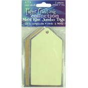 Jumbo Metal Rim Tags