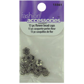 Flower Bead Caps Wholesale Bulk