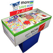 Scrapbook Dump Display (200 Pieces Per Display)
