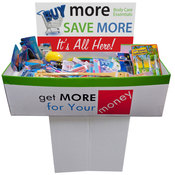 Body Care Dump Display- 200 Assorted Pieces