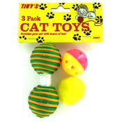 3 Pack Cat Toys