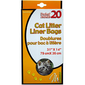 20Pk Cat Litter Liners