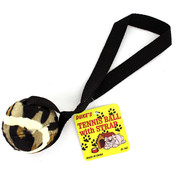 Tennis Ball Dog Toy With Strap