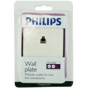 Philips Wall Plate for 2 Lines