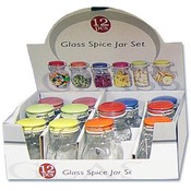 Locking Lid Glss Jar Asst