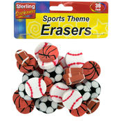 Sports Shape Erasers