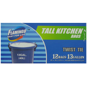 Tall Kitch Bags 12Ct 13Gl Wholesale Bulk