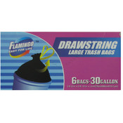 Tall Drawstng Bag 6Ct 30G
