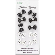 5 Pair Fashion Earrings Assorted Styles