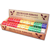 Ribbon Ass. Colors/Sizes 32 Spools Per Display