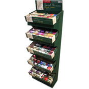 Christmas Gift Wrap Ribbon Display