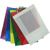 Xl Clear Gift Bag Asst