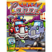 Crazy Cars Coloring and Activity Book