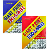 Giant Print Find A Word Puzzles