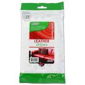 25 Pk Leather Wipes