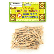 Mini Craft Clothespins