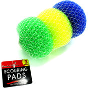 3 Scourng Pads In Net Bag