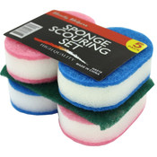 5Pc Sponge Scrubber Set