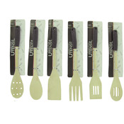 6 Asst Wooden Utensils