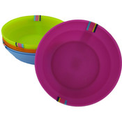 2Pc Bowl Set Asst Colors
