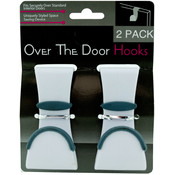 2 Pack Over The Door Hooks