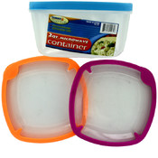 2Qt Microwave Squar Container