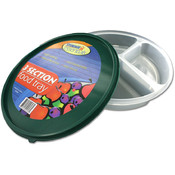 Three-Section Food Tray