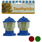 2Pk Toothpicks W/Dspnser