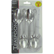 4Pc S/S Teaspoon