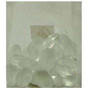 Clear Glass Pebbles
