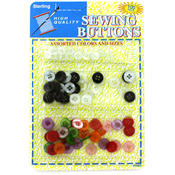 100pc Button Assortment