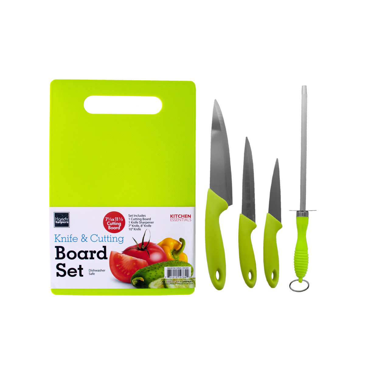 Wholesale Knife Cutting Board Set (SKU 1865922) DollarDays