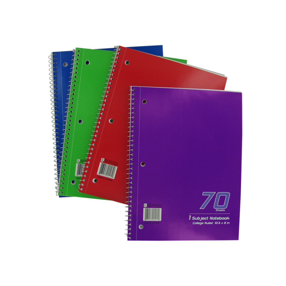 Wholesale One Subject Spiral Notebook DollarDays