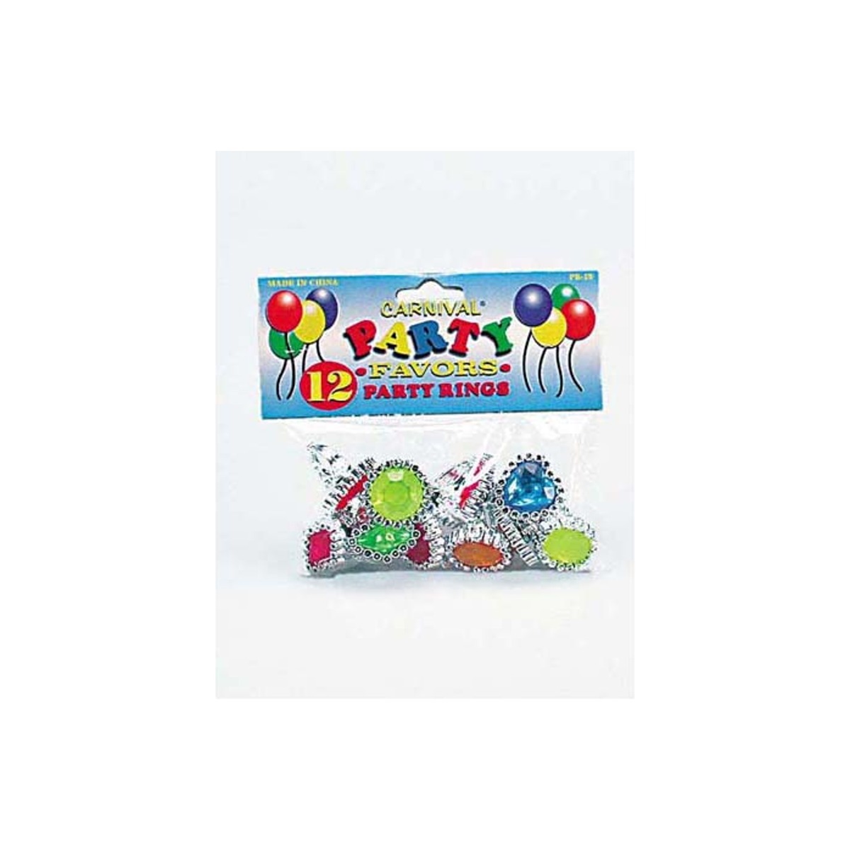 Wholesale Colorful Jewel Party Favor Rings (SKU 121605) DollarDays