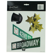 Room Decorating Clings, New York Themed Wholesale Bulk