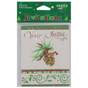 O'Tannenbaum Party Invitations, Pack of 8
