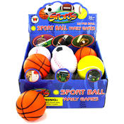 12Pc Sports Ball Display