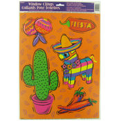 Fiesta Window Clings Wholesale Bulk