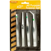 Assorted Tweezer 4-pack