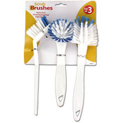 3pc Scrub Brush Set